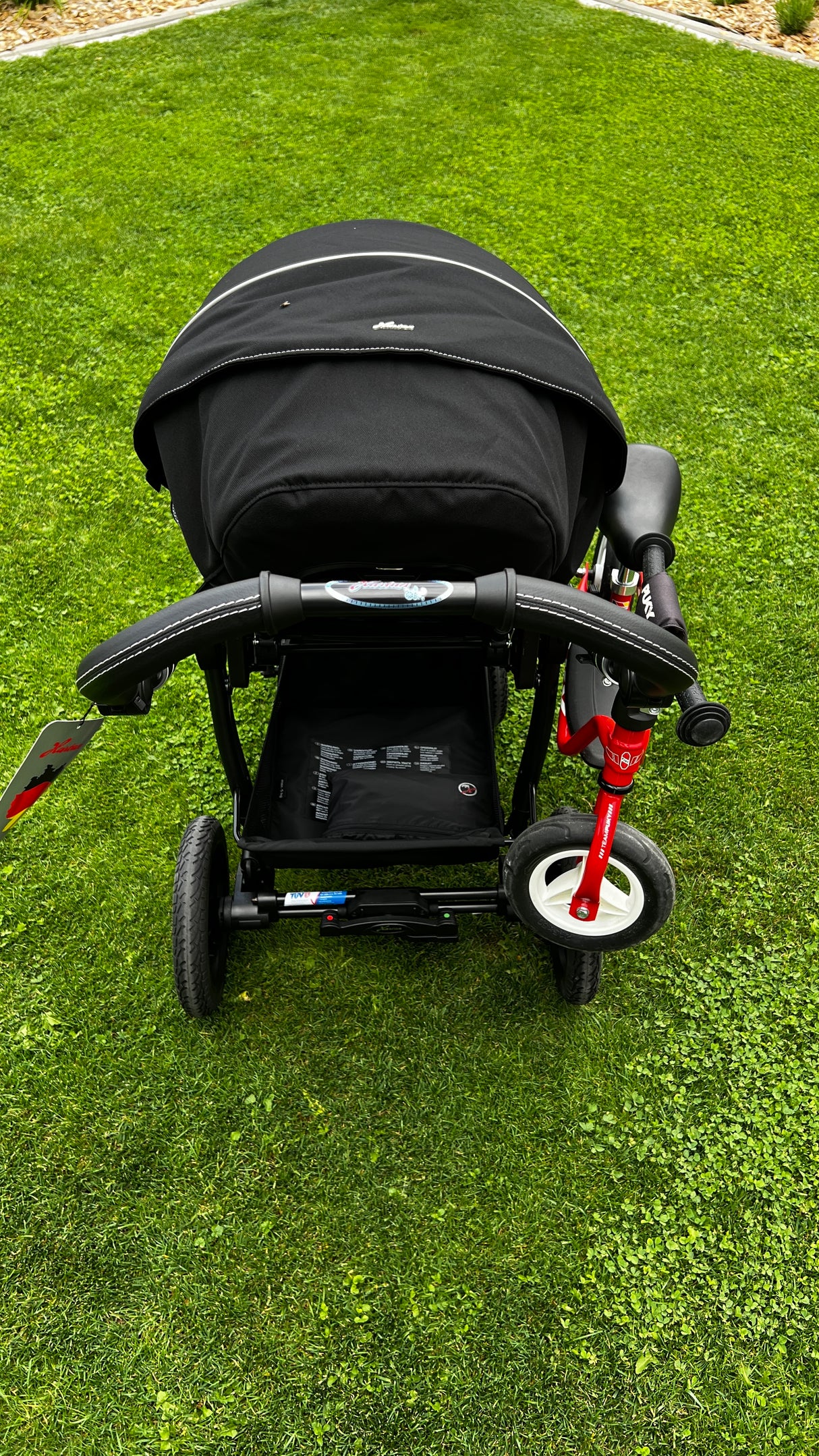 Laufradhalter kompatibel mit Hartan Racer GT / GTS / GTX