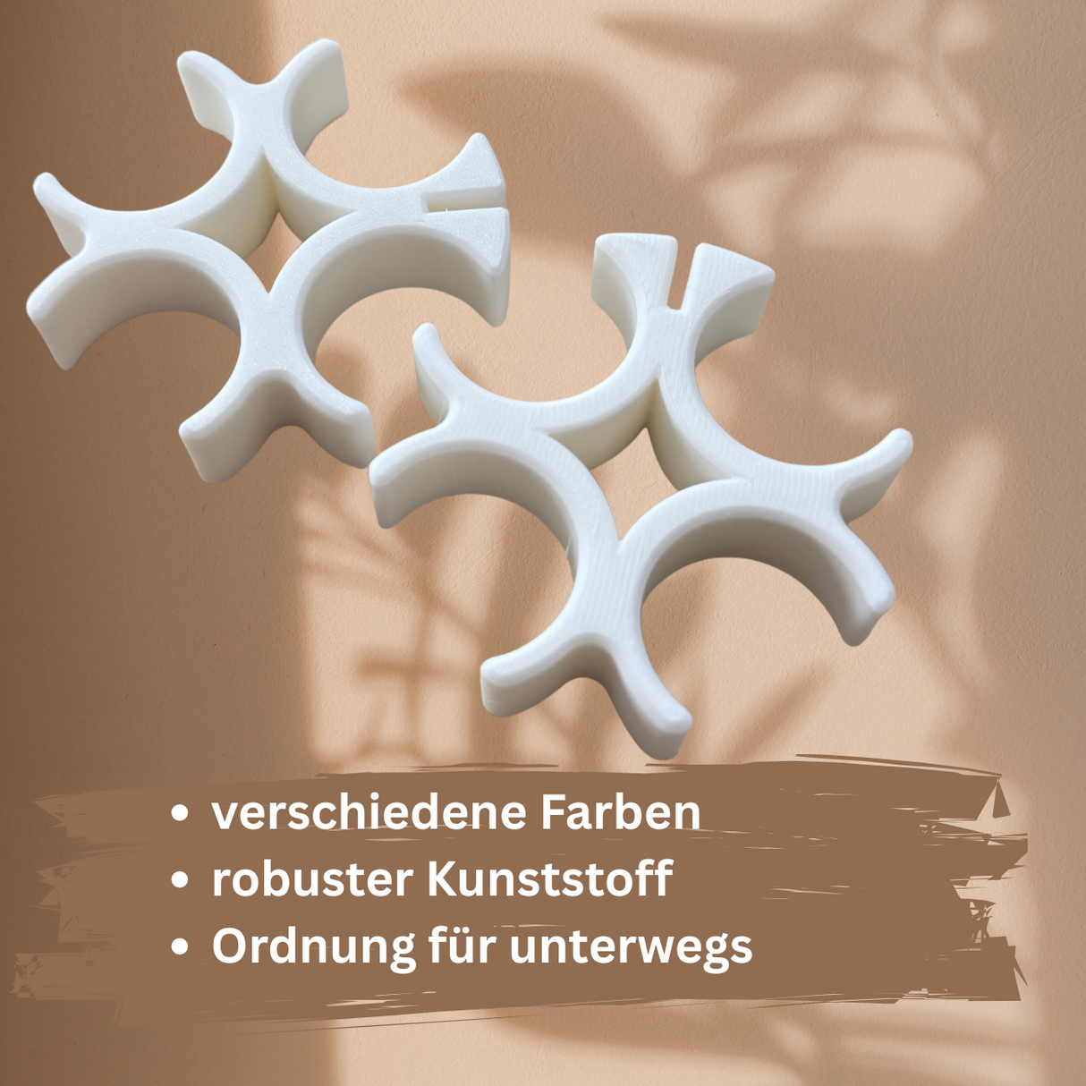 Ikea Antilkop Clip Set zur Aufbewahrung und Transport / Stuhlbein Clip / Reisen mit Kind / Ordnung am Kinderstuhl