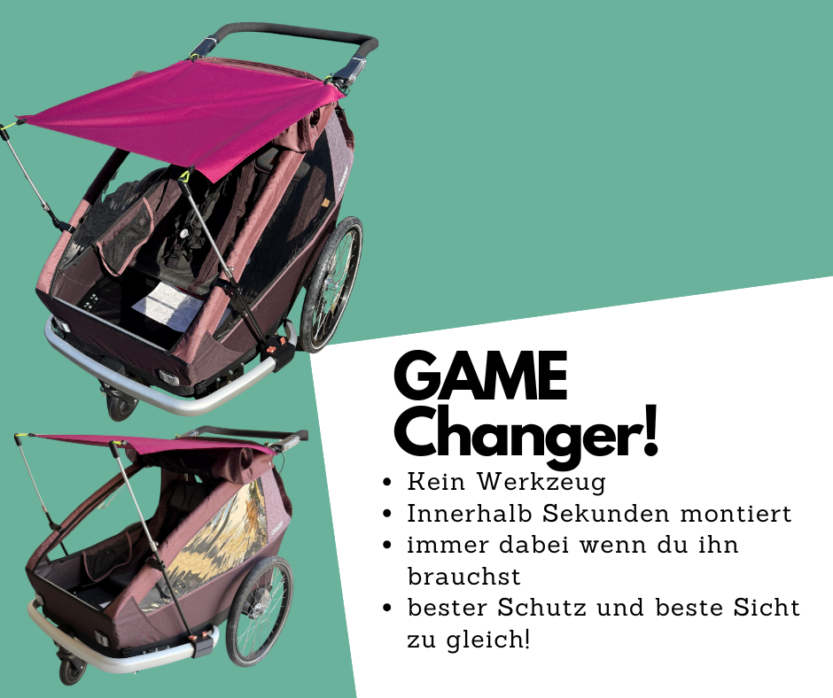 Sonnenschutz kompatibel mit Croozer Kid Vaaya