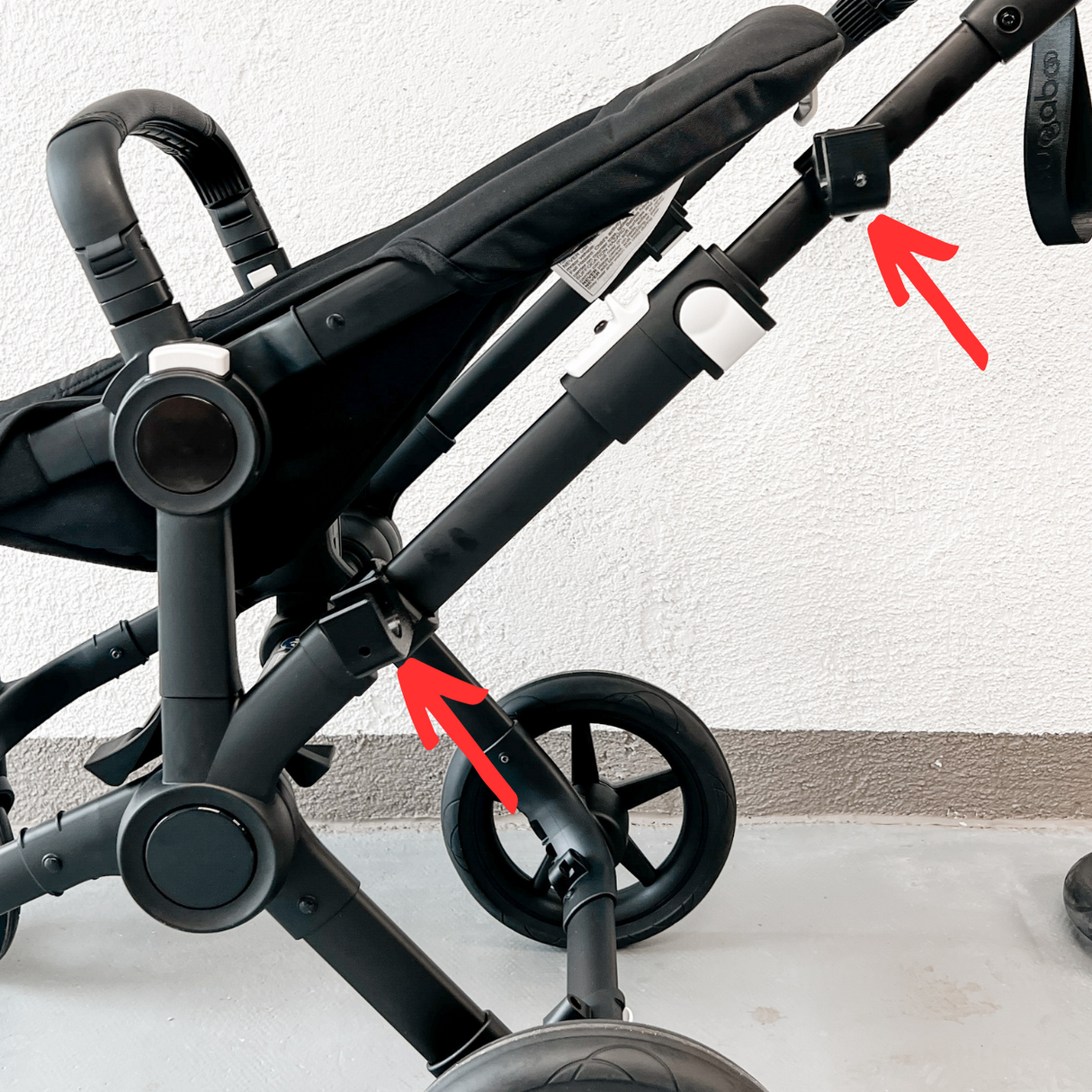 Laufradhalter kompatibel mit Bugaboo Donkey | Fox | Butterfly