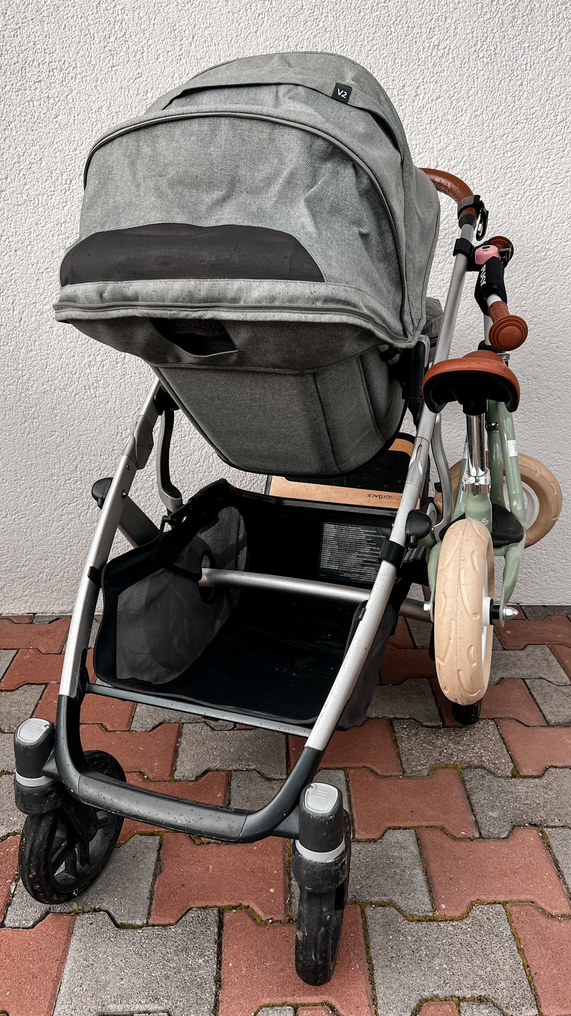 Laufradhalter kompatibel mit Uppa Baby Vista | Ridge