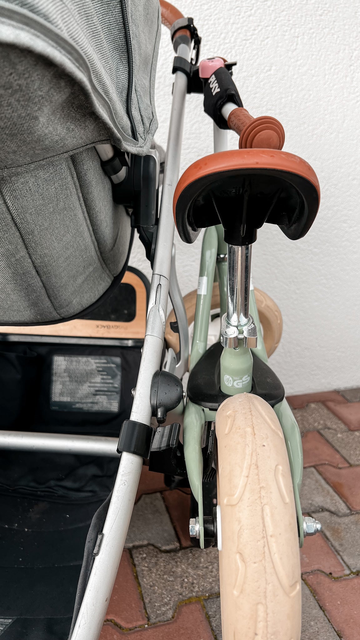 Laufradhalter kompatibel mit Uppa Baby Vista | Ridge