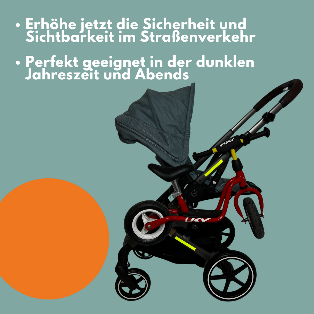 Reflektor Sticker (10 Stk) für eure Sicherheit