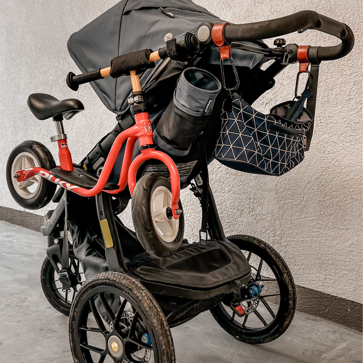 Laufradhalter kompatibel mit Uppa Baby Ridge