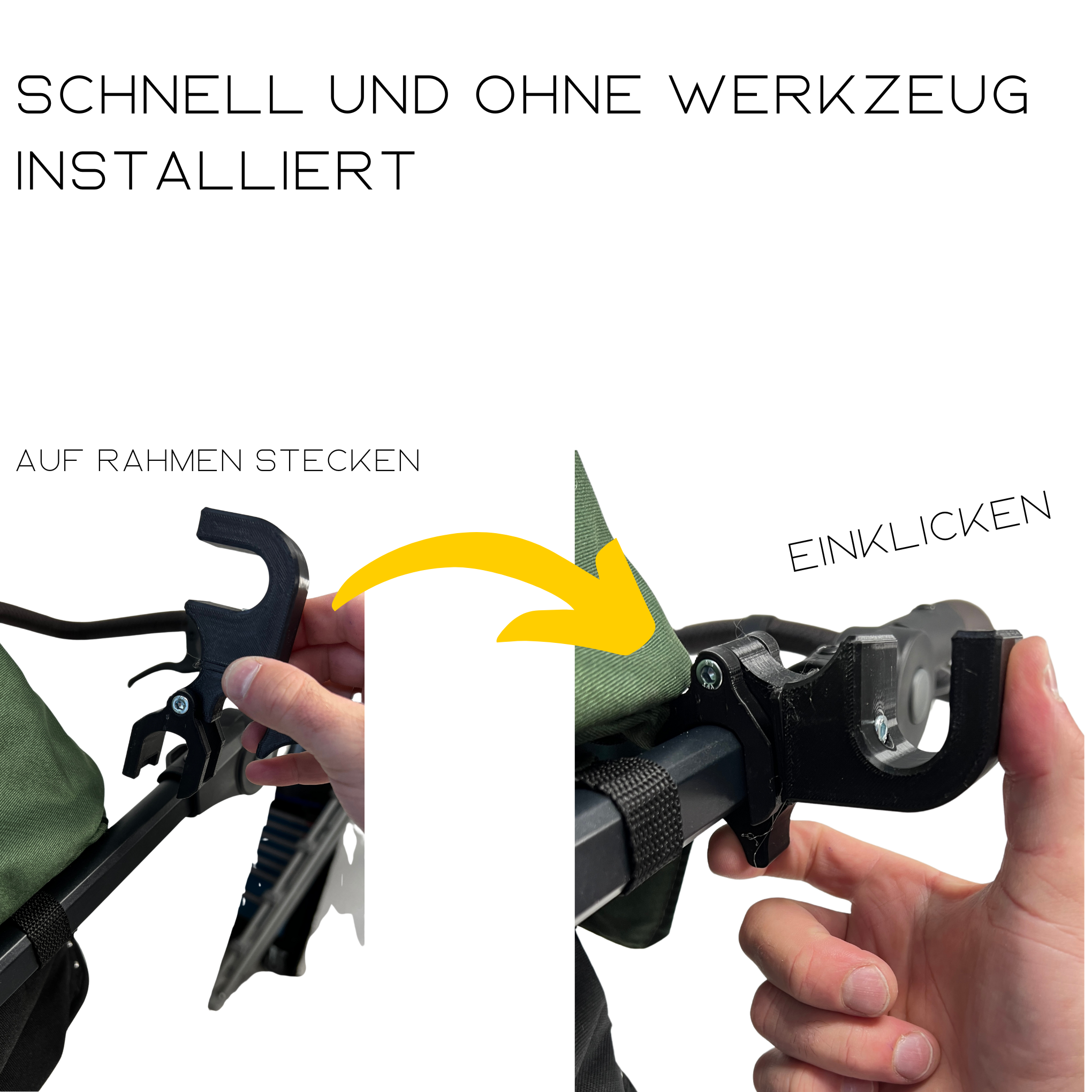 Laufradhalter kompatibel mit TFK Mono