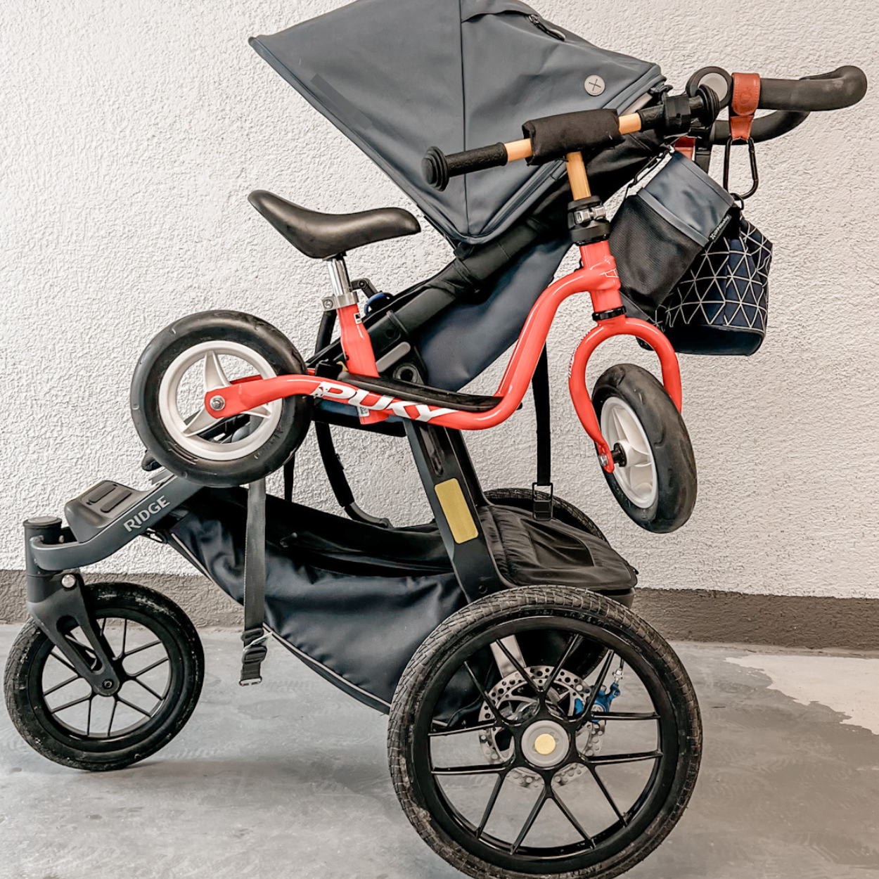 Laufradhalter kompatibel mit Uppa Baby Ridge