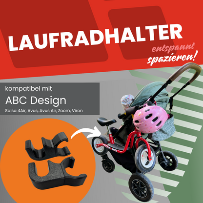 Laufradhalter passend für ABC Kinderwagen