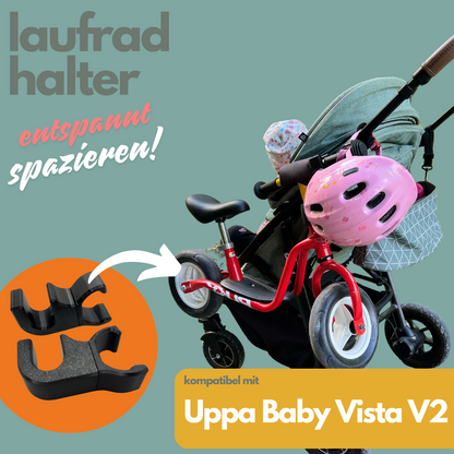 Laufradhalter kompatibel mit Uppa Baby Vista