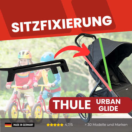 Thule Urban Glide 2 Bundle mit Beinauflage und Lehnennarretierung