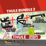 Thule Urban Glide 2 Bundle mit Laufradhalter + Beinauflage + Lehnennarretierung