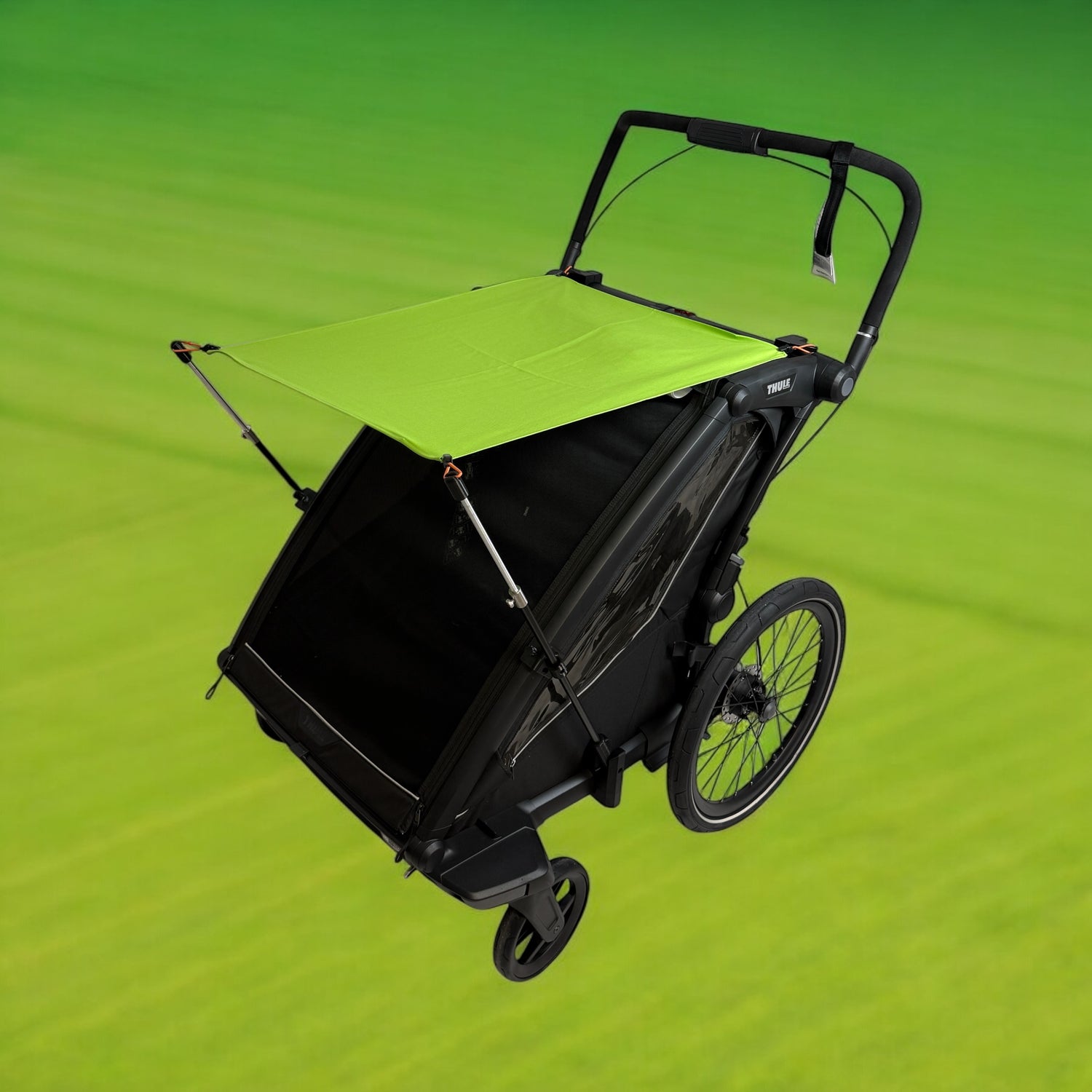 sonnenschutz thule fahrradanhänger Sonnenschutz kompatibel mit Thule Chariot / Cross / Sport / Cab - Schwarz / 2017