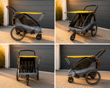 Sonnenschutz kompatibel mit Queridoo Sportrex 1/2, Kidgo