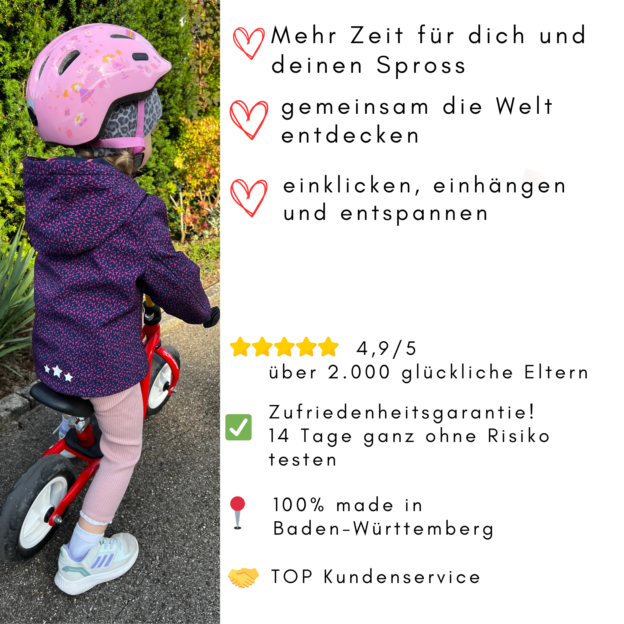 Laufradhalter kompatibel mit Uppa Baby Vista