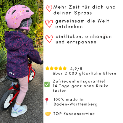Laufradhalter kompatibel mit Hartan Racer GT / GTS / GTX