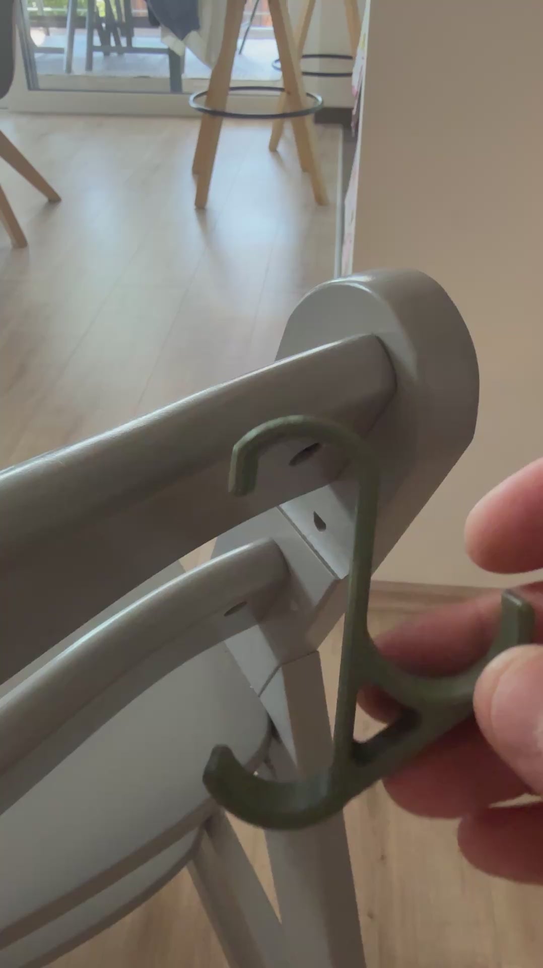 Hacken Set passend für Hauck Kinderhochstuhl Alpha+Beta / Ordnung am Tisch / Kindirucksack / Latz / Schnuller