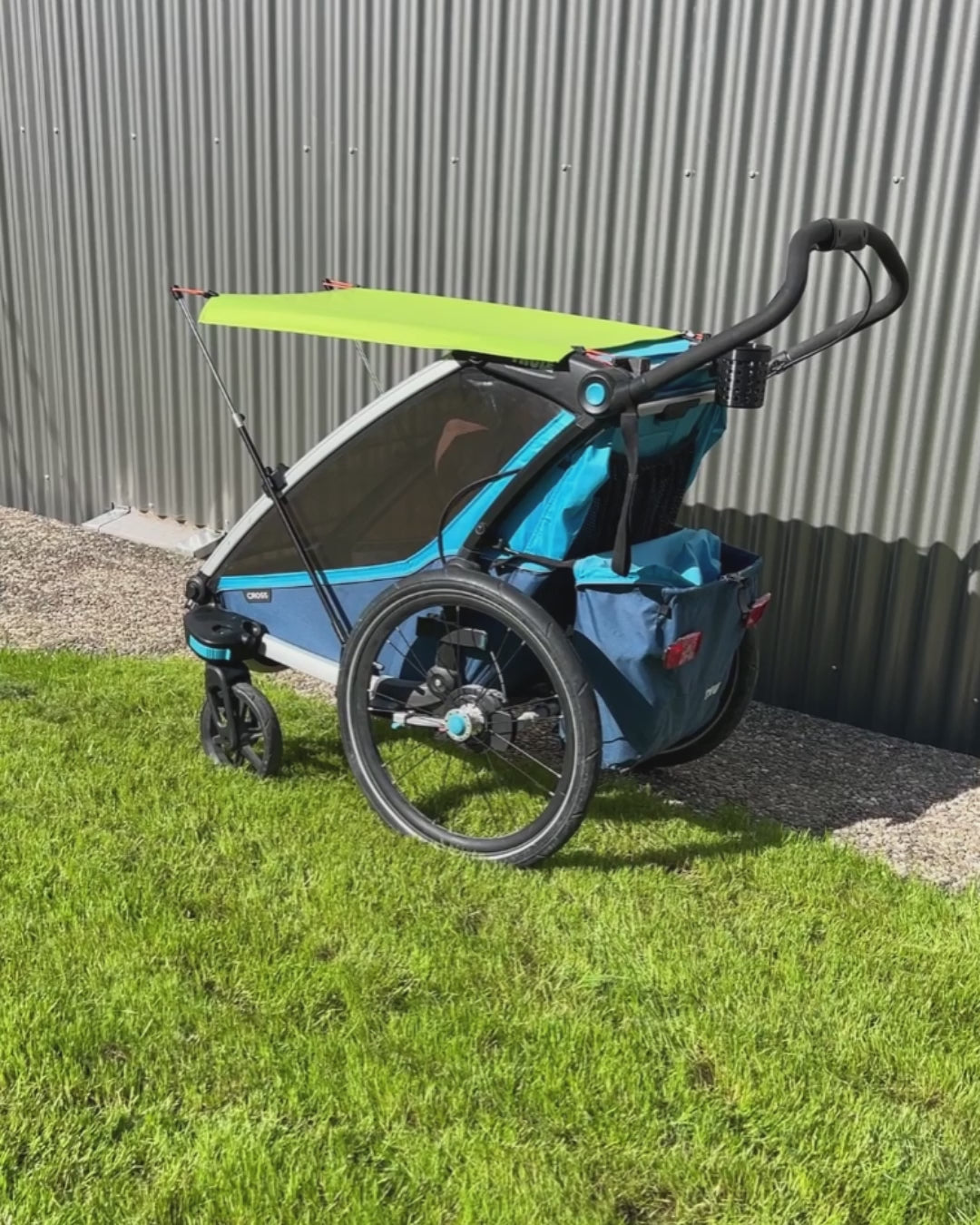 Sonnenschutz kompatibel mit Thule Chariot / Cross / Sport / Cab